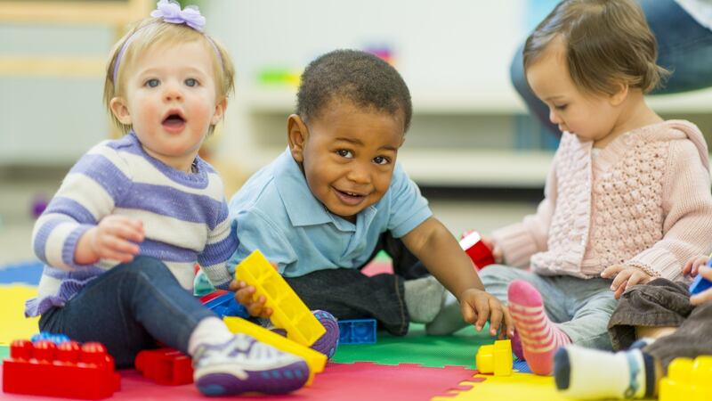 Children who attended nursery had a 10 per cent positive impact on everyday skills, according to the survey. Photograph: iStock