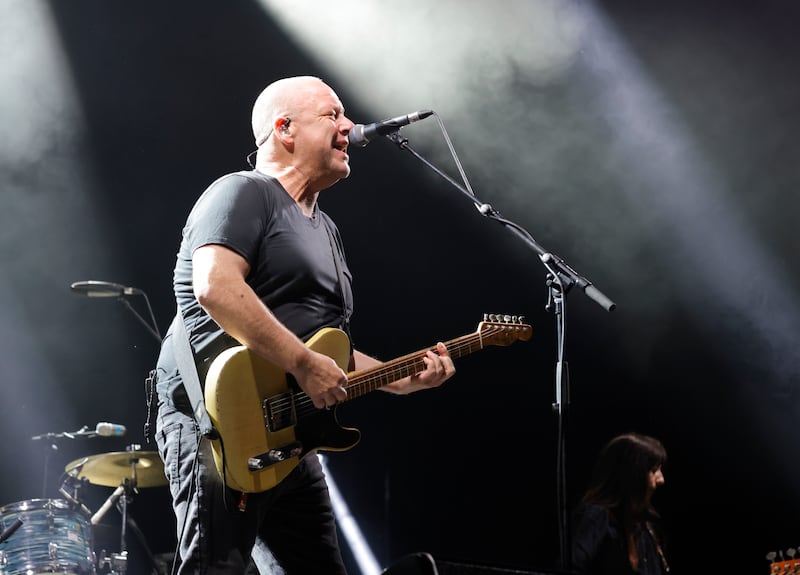 Black Francis from the Pixies. Photograph: Alan Betson