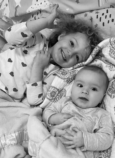 Chloë and Kevin jnr.