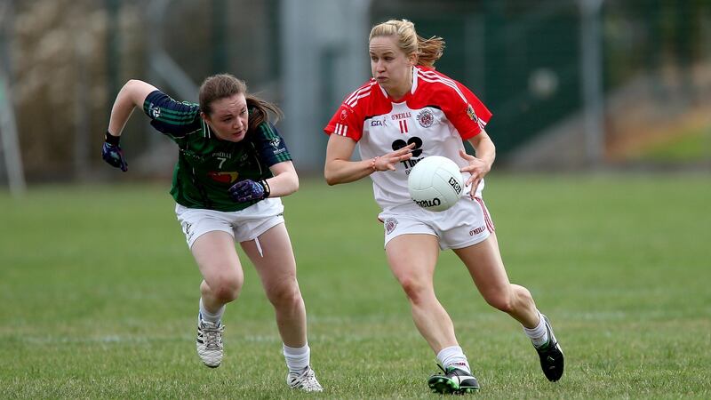 Tyrone footballer and Gemma Begley and Women’s Gaelic Players Association (WGPA) project co-ordinator says  “parity of esteem and recognition” is the first step to boosting public support for women’s sports. Photograph: Ryan Byrne/Inpho