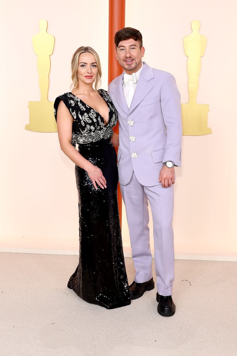 Oscars 2023: Alyson Kierans and Barry Keoghan. Photograph: Arturo Holmes/Getty