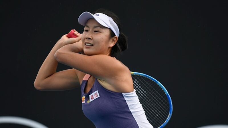 Chinese tennis player Peng Shuai disappeared from public view in November 2021. Photograph: Fred Lee/Getty Images