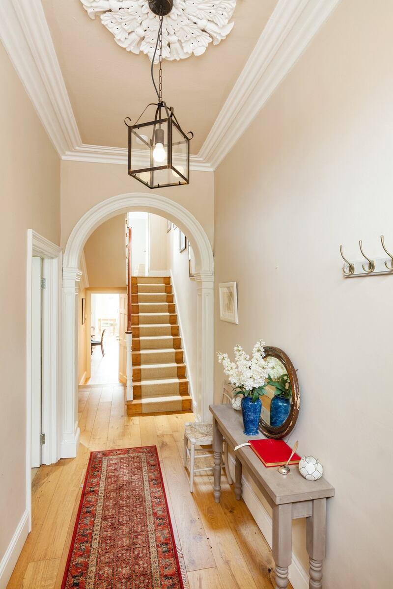 The hall at 70 Aughrim Street Dublin 7