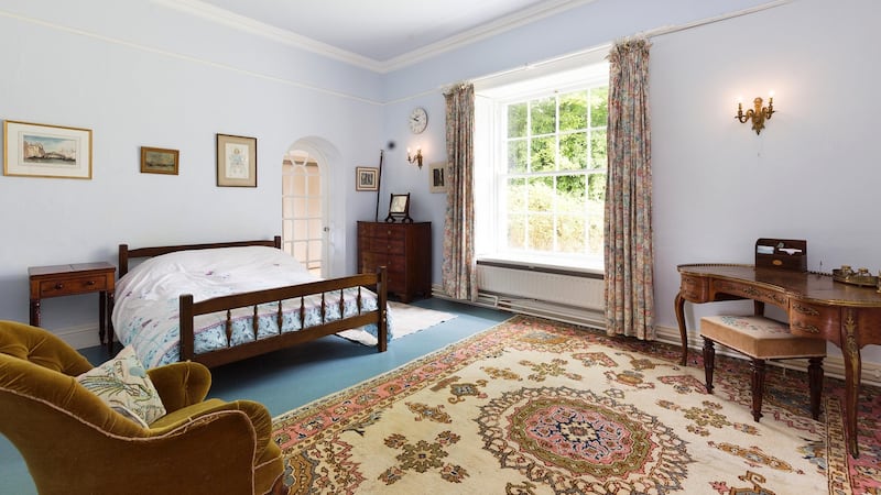 Master bedroom at Knockmore House