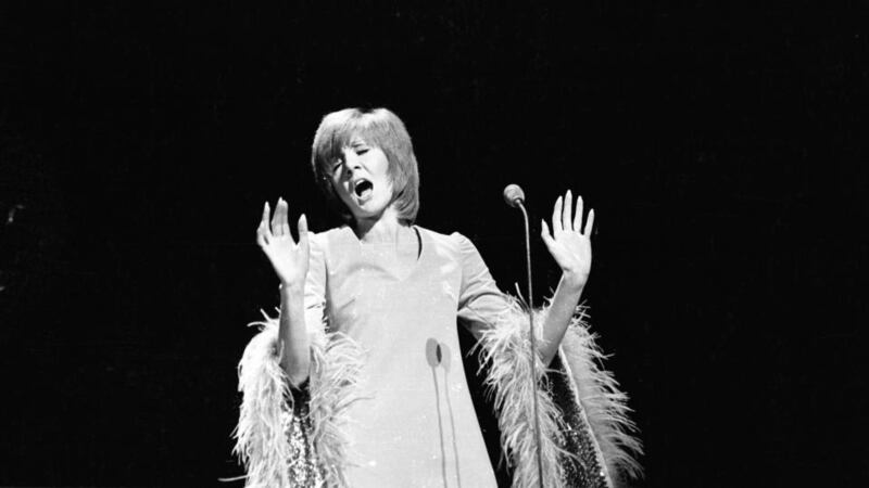 Cilla Black singing at a Royal Command performance in 1969. Photograph: Les Lee/Express/Getty Images