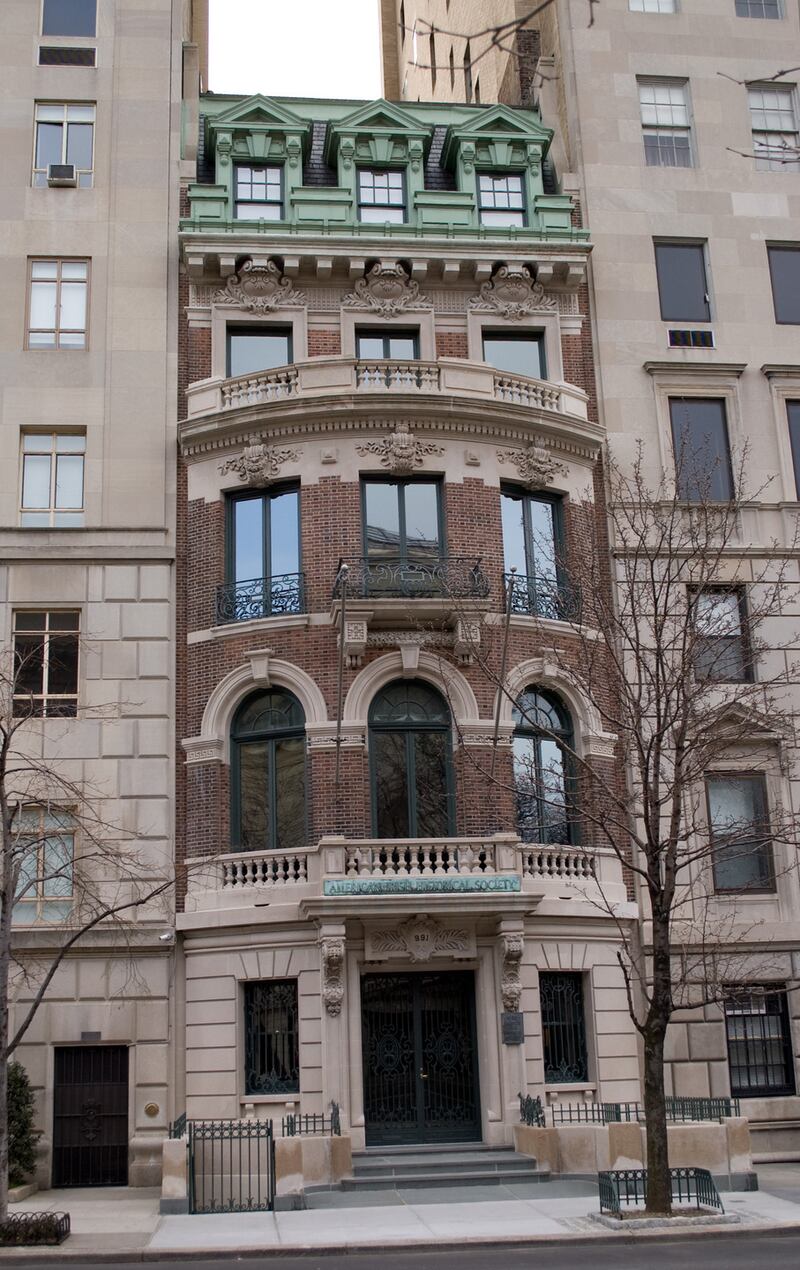The American Irish Historical Society’s mansion on Fifth Avenue in Manhattan