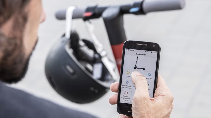 Legislation doesn’t allow for the use of electric scooters  on public roads – though this is under review.