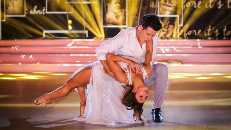 Dayl Cronin: another big score with 28 points for his rumba. Photograph: RTE