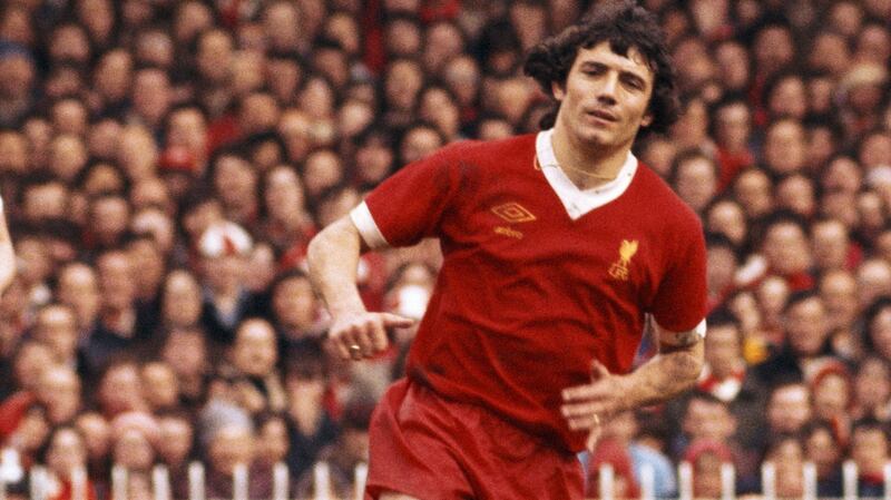 Kevin Keegan: a fans’ favourite during the Liverpool glory days during the 1970s.  Photograph:  Tony Duffy/Allsport/Getty Imagess