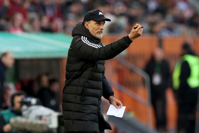 Thomas Tuchel seemed to be dropping some hints during the week. Photograph: Alexander Hassenstein/Getty Images