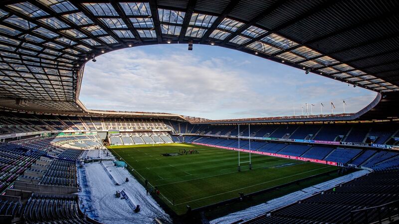 Murrayfield is a sell-out for Scotland’s clash with Ireland. Photograph: Ryan Byrne/Inpho