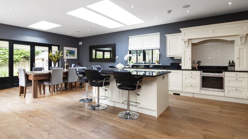 Kitchen and dining area
