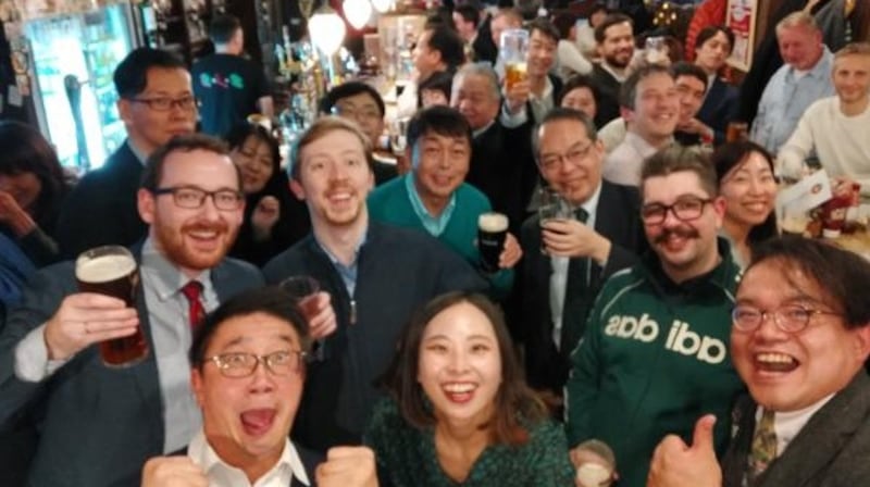The Irish community celebrates in Tokyo’s An SÓLÁS Irish pub