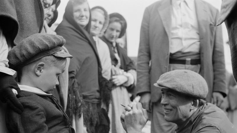 The making of Moby Dick in Youghal Co Cork. Photograph: STUDIOCANAL Films Ltd