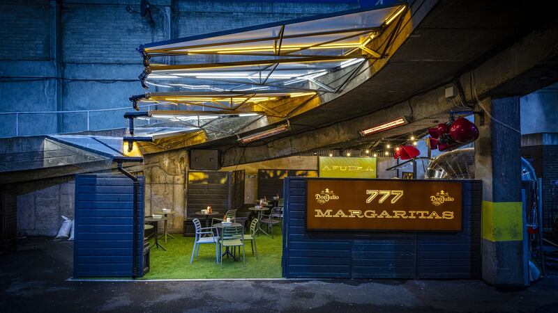 Afuera,  777’s outside dining space off George’s Street, Dublin 2.
