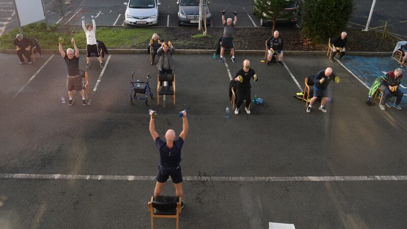 Dr McCaffrey says an amazingly important part of the programme  is the participants  get to meet people, have a cup of tea afterwards and have a bit of craic. Photograph: Dara Mac Dónaill