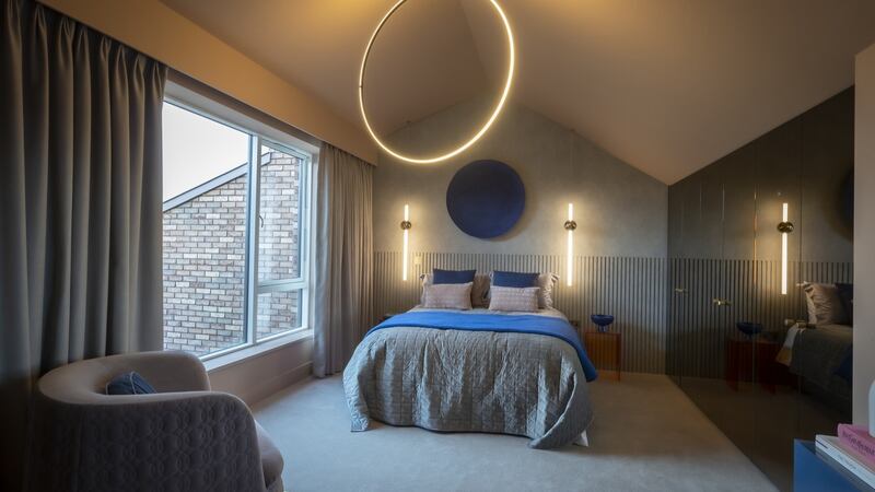 Top bedroom in three-bed home.