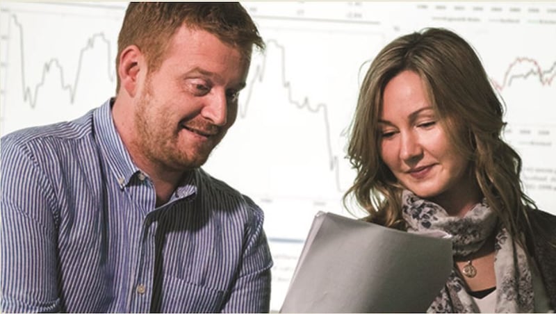 Dr Conor Murphy and Ciara Ryan of Maynooth University