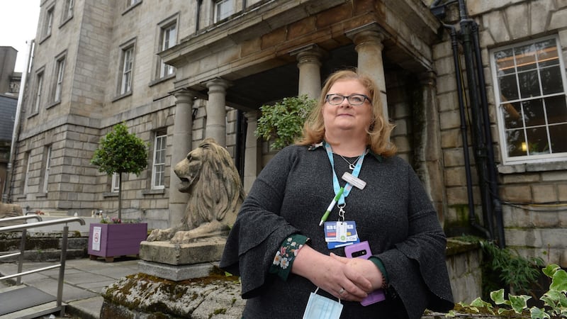 Fiona Hanrahan: “we know with flu that when [pregnant] women get flu, they can get very sick very quickly.” Photograph: Dara MacDónaill