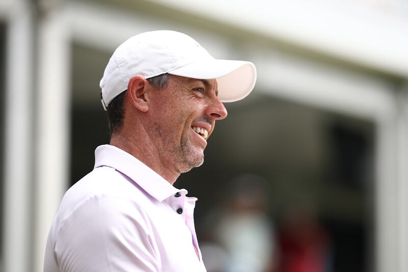 Rory McIlroy during the final round of the Tour Championship in Atlanta. Photograph: Jared C Tilton/Getty Images