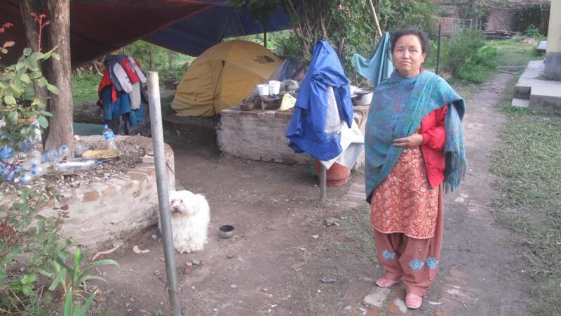 Tara Tamrakar: “My relatives didn’t know where I was. My brother and son rescued me, they found me unconscious.” Photograph: Clifford Coonan