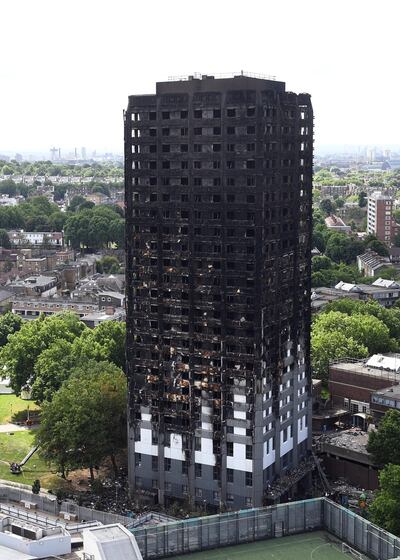The Grenfell Tower fire broke out on last June in London, causing 71 deaths, including one stillbirth.