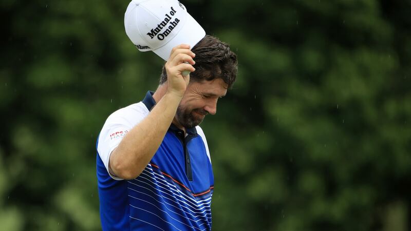 Pádraig Harrington shot an opening round of 70 on his return to action in Kuala Lumpur. Photograph: Andrew Redington/Getty