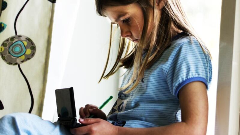 Keep your child safe online by investigating the device’s   parental controls  before you hand it over. Photograph: Thinkstock Images