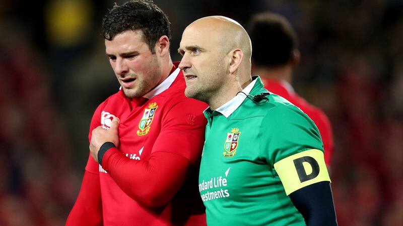 Robbie Henshaw’s shoulder injury was one of the low moments of the Lions tour. Photograph: Dan Sheridan/Inpho