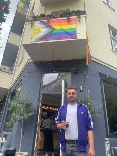 Danjel Zarte, who owns the queer Cafe Hoven, has been the target of regular attacks in the last 18 months