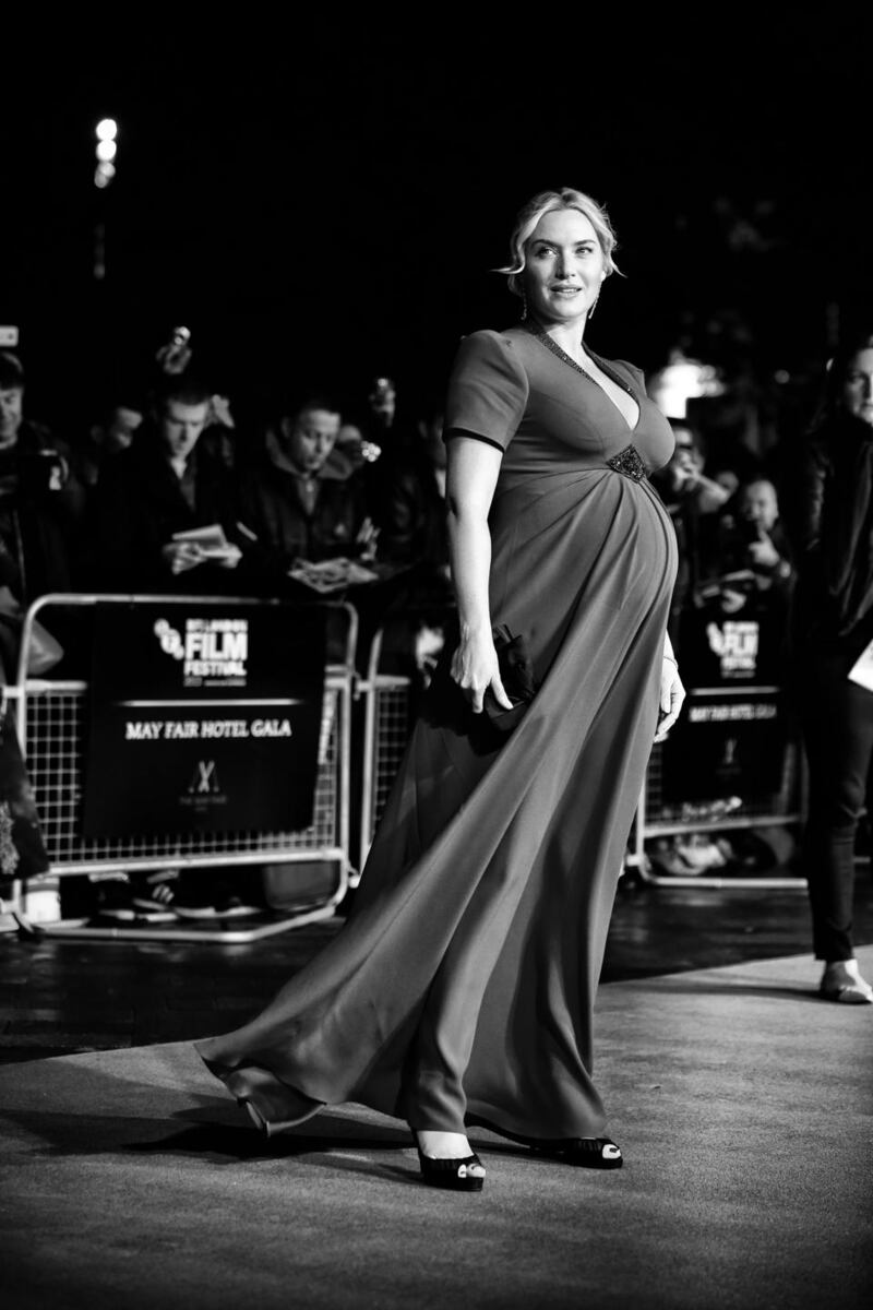 Actress Kate Winslet at screening of ‘Labor Day’ during the 57th BFI London Film Festival  in London, England. Photograph: Tim P Whitby/Getty Images