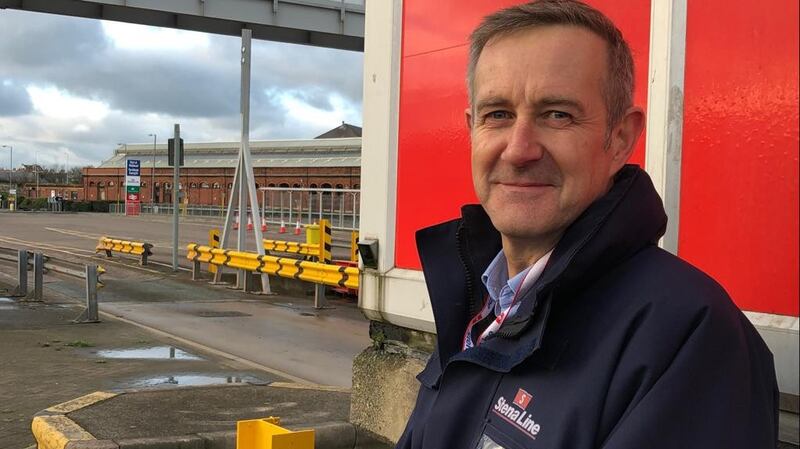 Ian Davies, head of UK Ports at Stena Line: ‘The new system is  fairly straightforward.’ Photograph: Peter Murtagh/The Irish Times