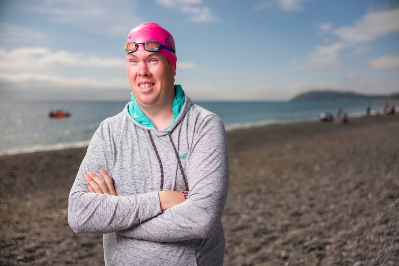 Keith Butler, Dublin SC, 4 Liffeys: 'I won a gold for the 800 metres at the Special Olympics in Los Angeles in 2015. I was given an award after the Liffey to mark my gold medal'