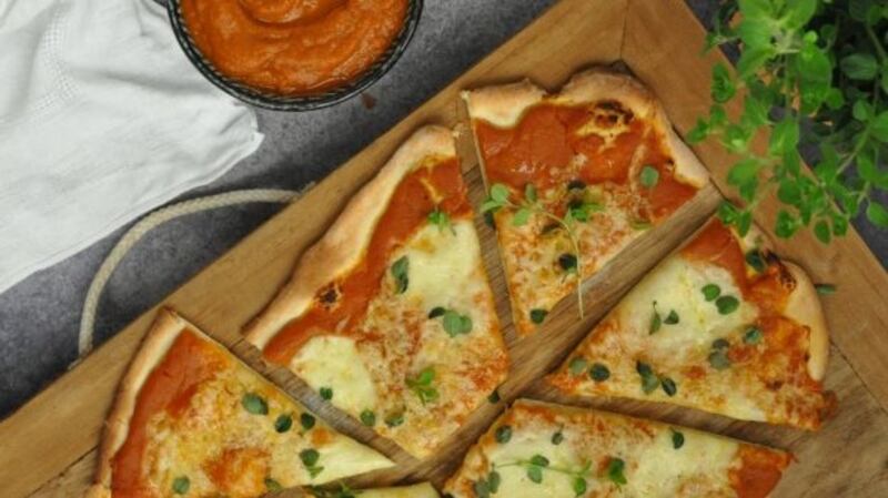 Home made pizza. Photograph: Lilly Higgins