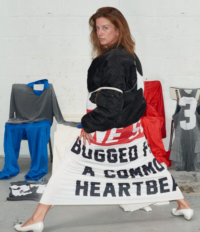 One Song: Histoire(s) du Théâtre IV – Miet Warlop. Photograph: Marie Noorbergen