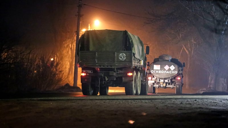 Vladimir Putin said that Russia will support the territorial claims of self-proclaimed republics in Luhansk and Donetsk. Photograph: AP