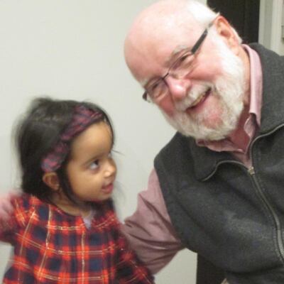 Seán O'Seasnáin: 'Our granddaughter Aanya is truly Canadian and a citizen of the world.'
