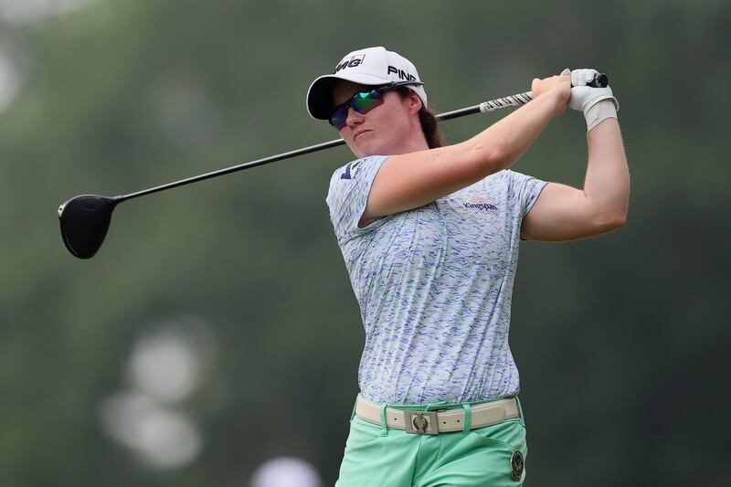 Leona Maguire at the recent Chevron Championship. Photograph: Alex Slitz/Getty