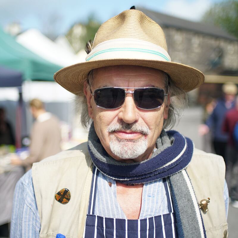 Ian Bailey in Schull market in 2019. Photograph: Enda O’Dowd