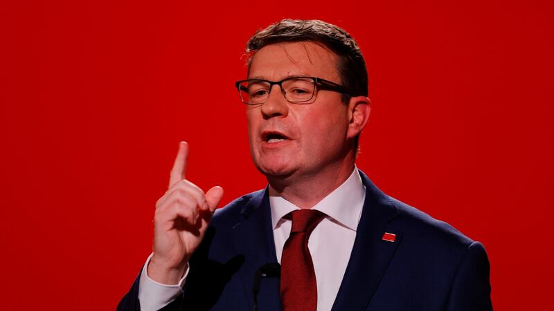Labour Party leader Alan Kelly: He is supposed to do the theatrics. When gaskets need to be blown, AK47 is your man. Photograph: Alan Betson