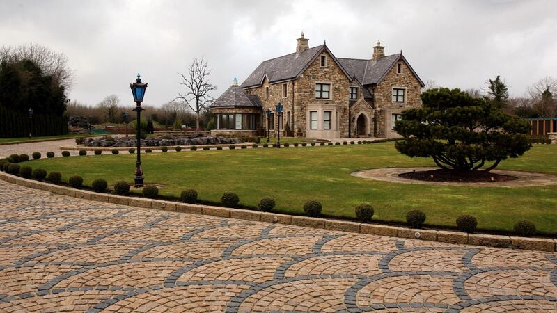 Kevin McGeever  spent €4.5 million buying and refurbishing a mansion in Craughwell, Co Galway, which he named Nirvana (above). File photograph: Hany Marzouk