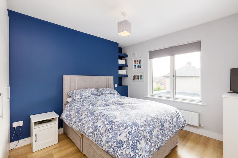 The property has four bedrooms