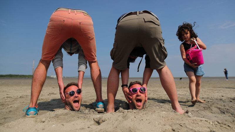 The Happy Pear twins, David and Stephen Flynn,  will have some tasty bites up for grabs in Dublin. Photograph: Marc O’Sullivan