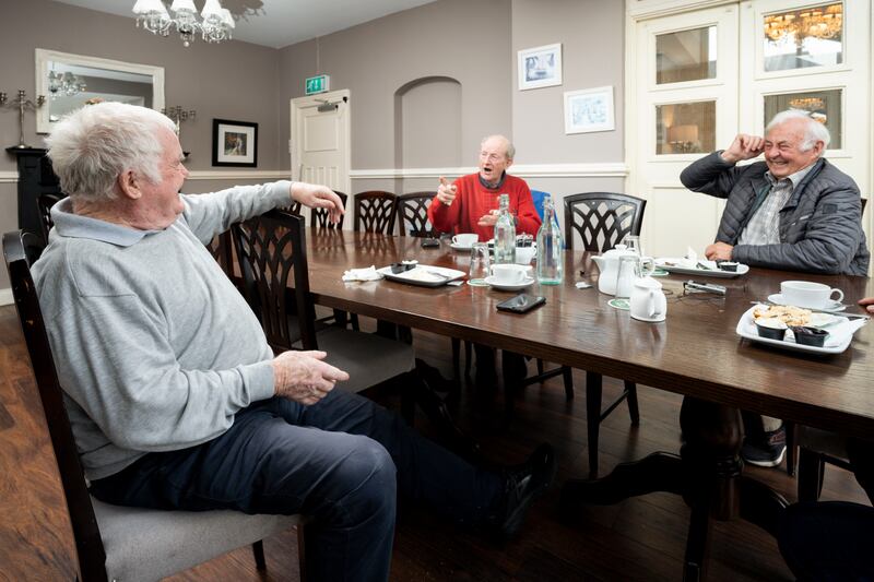 Richie Bennis, Eamonn Cregan and Bernie Hartigan. 'Only for the bunch that was involved we could have thrown in the towel. But we should have won more,' says Bennis. Photograph: Don Moloney/Inpho