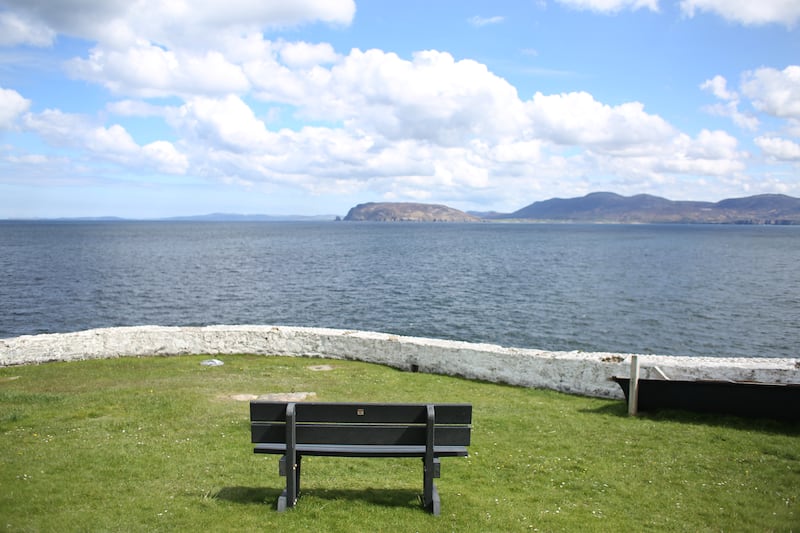 View north from the grounds of Fanad Lighthouse towards Malin Head in Co Donegal. Photograph: Bryan O’Brien 
