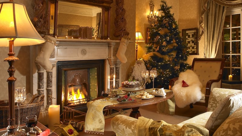 Soak up the cheerful atmostphere at Hayfield Manor