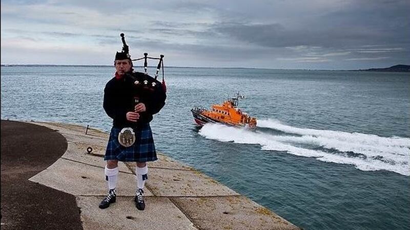 The annual ceremony marks the anniversary of 15 lifeboat members from Dun Laoghaire RNLI who died on Christmas Eve in 1895 during a rescue. File photograph: RNLI