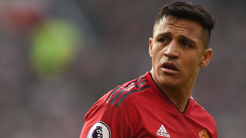 Alexis Sánchez has failed to have the impact expected at Manchester United since his arrival from Arsenal. Photograph:   by Oli Scarff/AFP/Getty Images