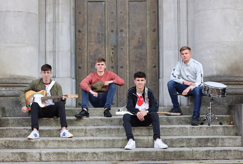 The Floats. Photograph: Dara Mac Dónaill