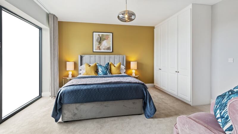 Main bedroom of of three-bed house